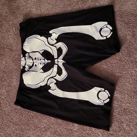 SHEIN Shorts Shein Skeleton Shorts Poshmark